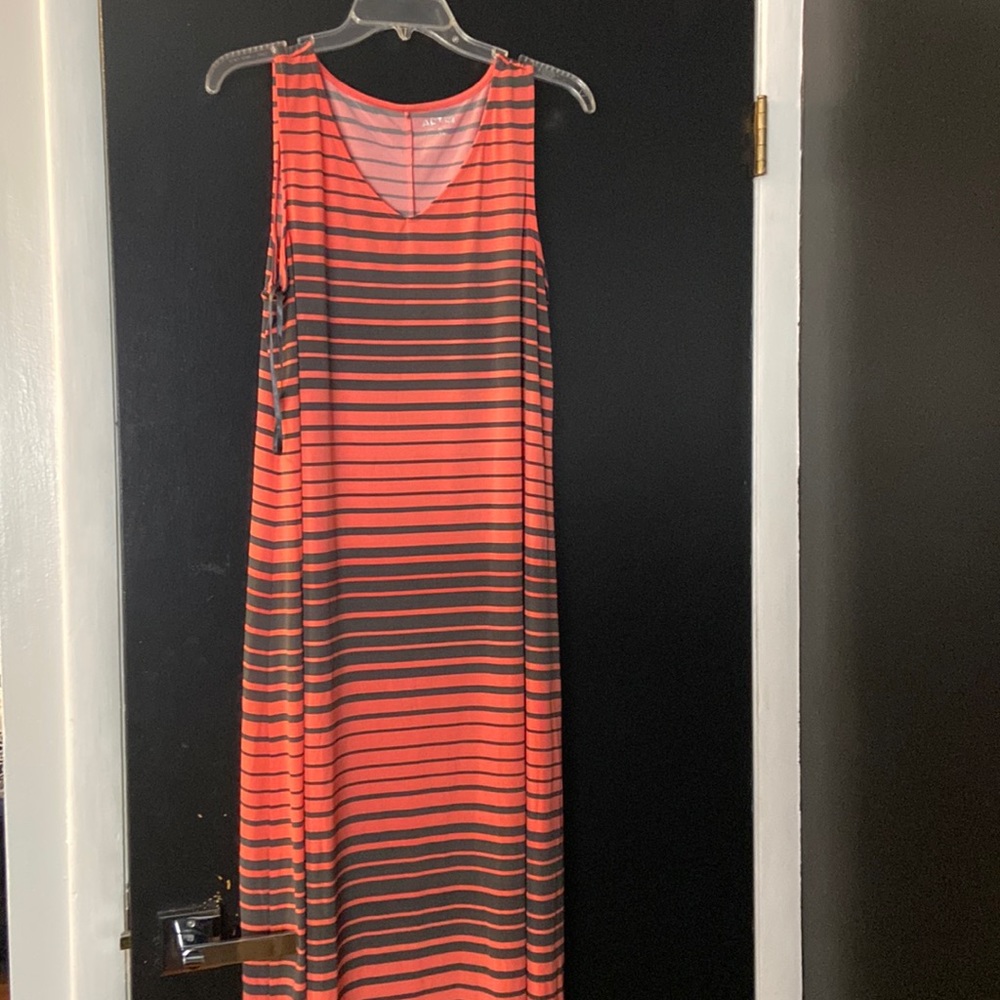 Floor Length maxi dress.